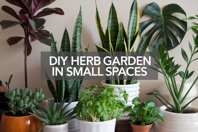 DIY Herb Garden in Small Spaces