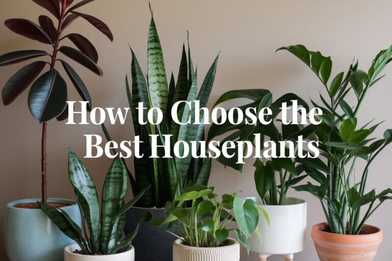 How to Choose the Best Houseplants