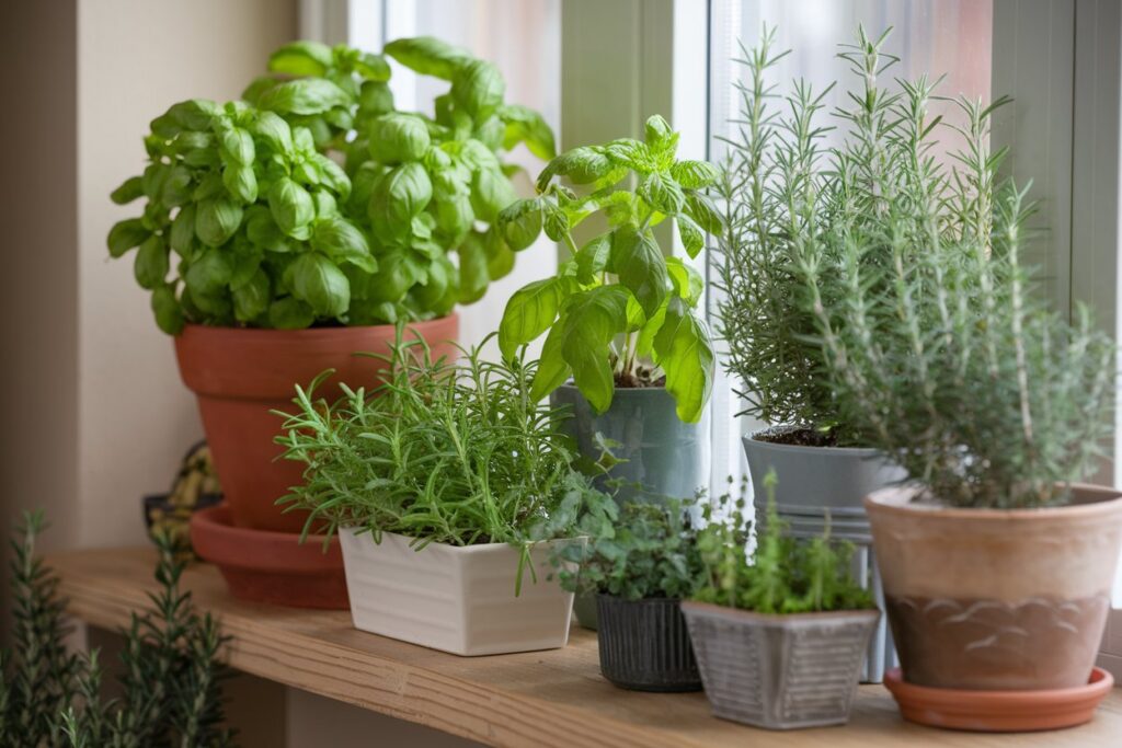 Vibrant Indoor Herb Gardens